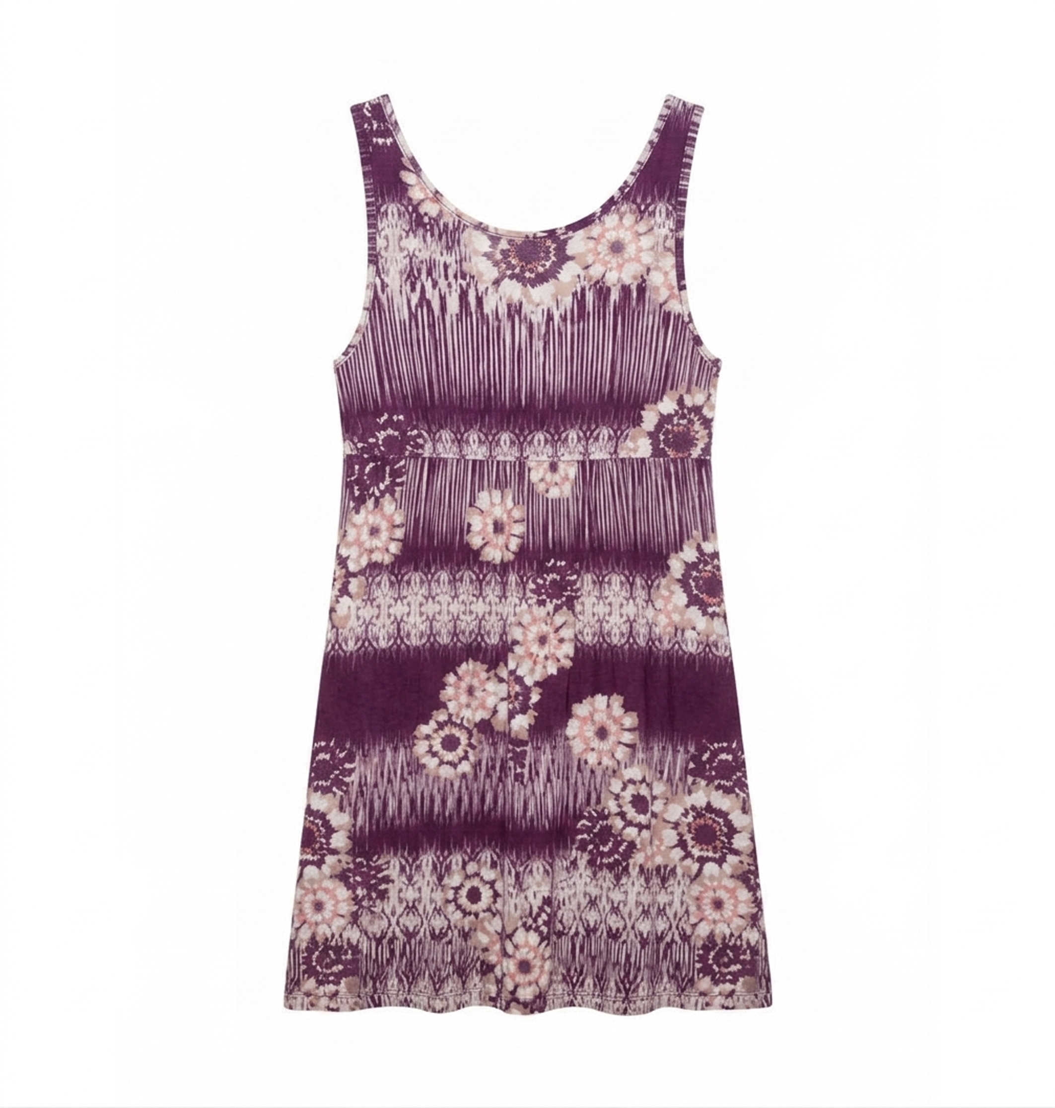 Floral Boho Sleeveless Dress - Image 2