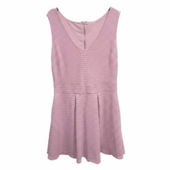 Orchid Textured Fit and Flare Dress
