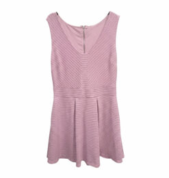 Orchid Textured Fit and Flare Dress