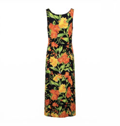 Tropical Floral Maxi Dress